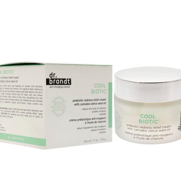 Dr. Brandt Cool Biotic Prebiotic Redness Relief Cream Unisex 1.7 oz / 50 g - Picture 4 of 5